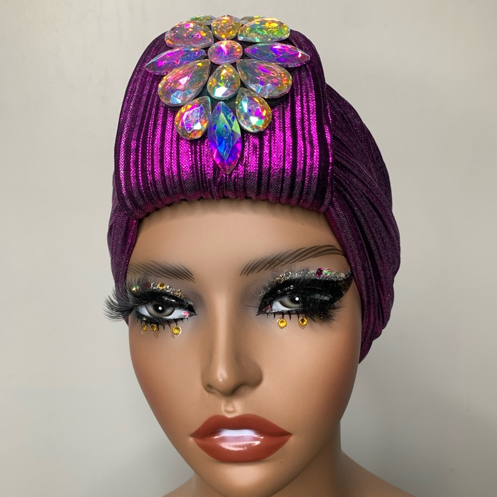 Embellished turban